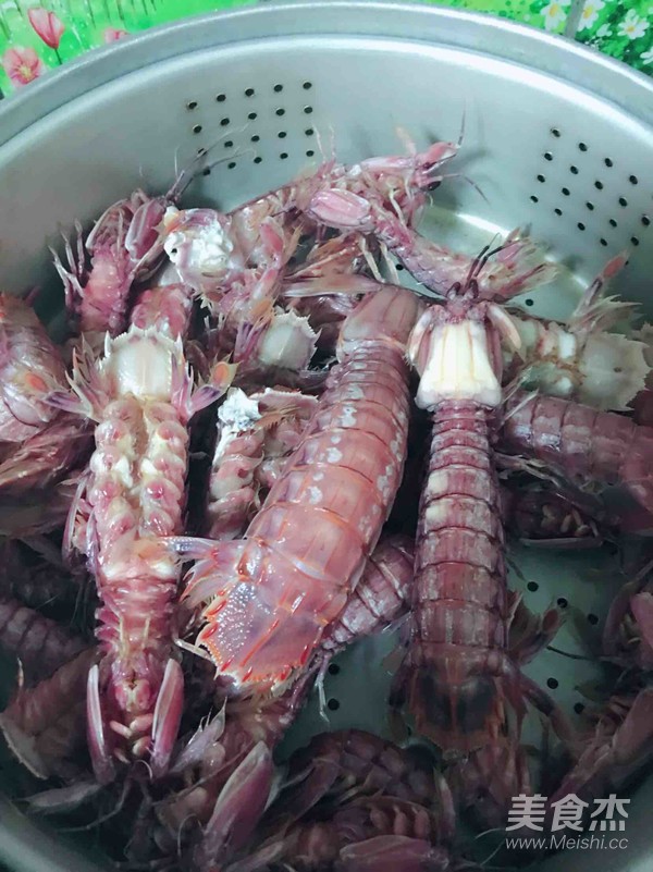清蒸虾爬子的做法