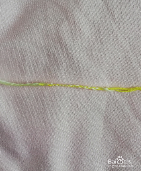 围巾织完一团怎么接线