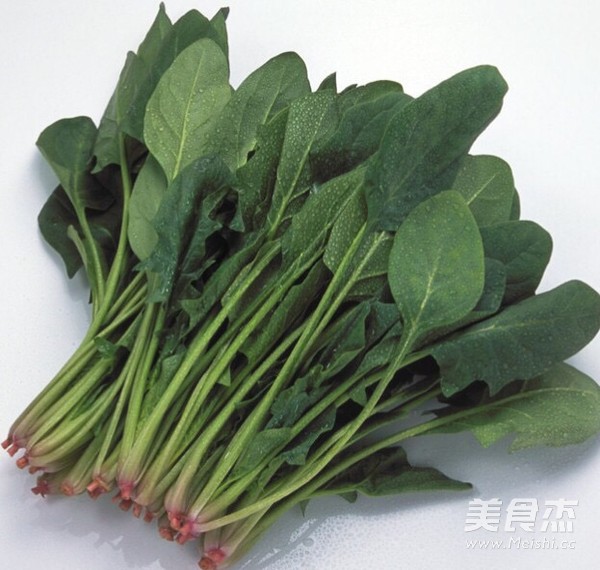 菠菜猪肝的做法