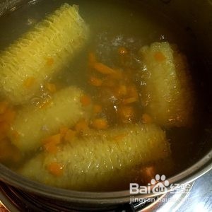 食补养生甜玉米羹的做法