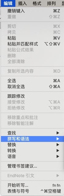 pages怎么开启检查拼写功能