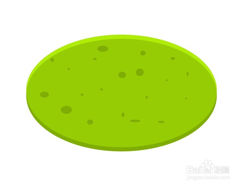 ai如何绘制卡通橄榄的方法