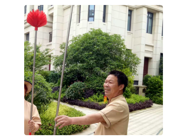怎样打扫屋顶上的蜘蛛网