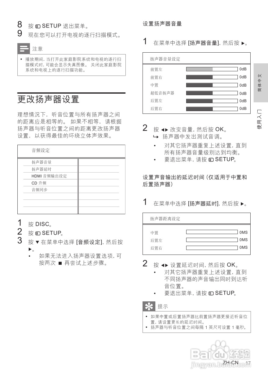 Philip飞利浦HTS3378家庭影院说明书:[1]