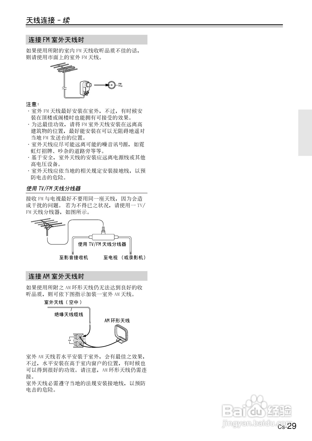 安桥AV接收机TX-NR1000型使用说明书:[2]