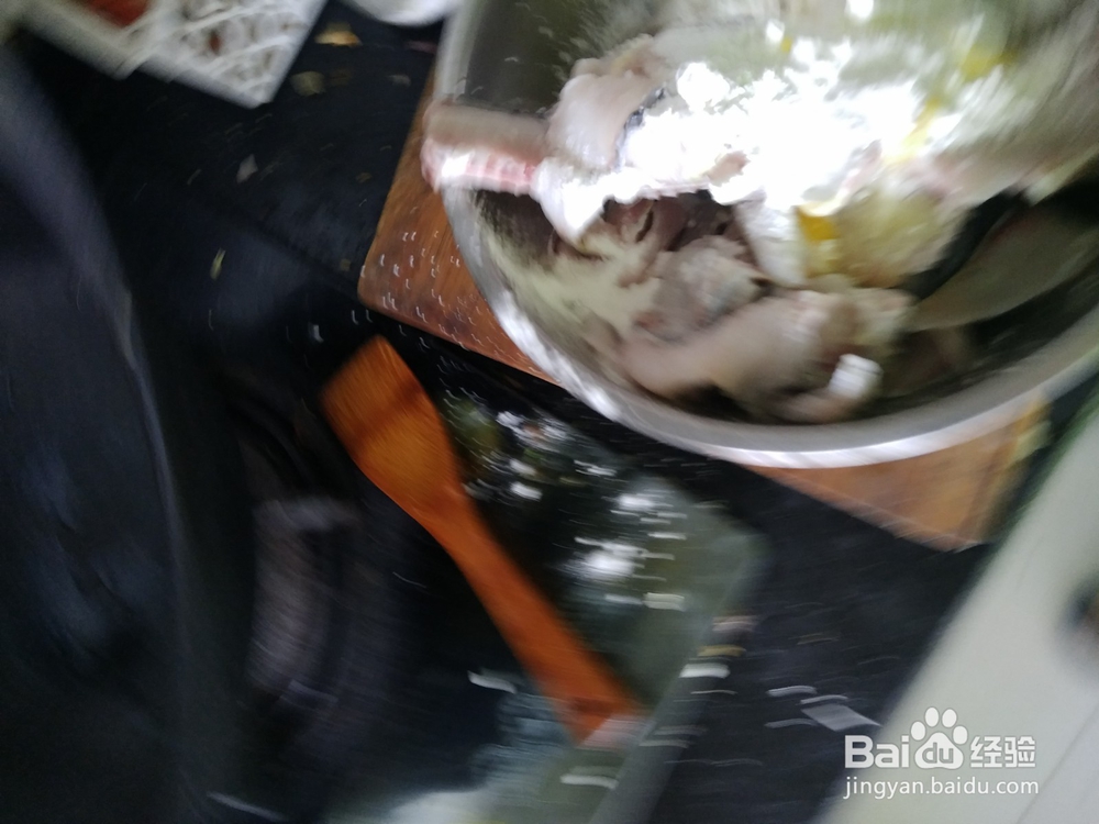 水煮鱼肉片的腌制