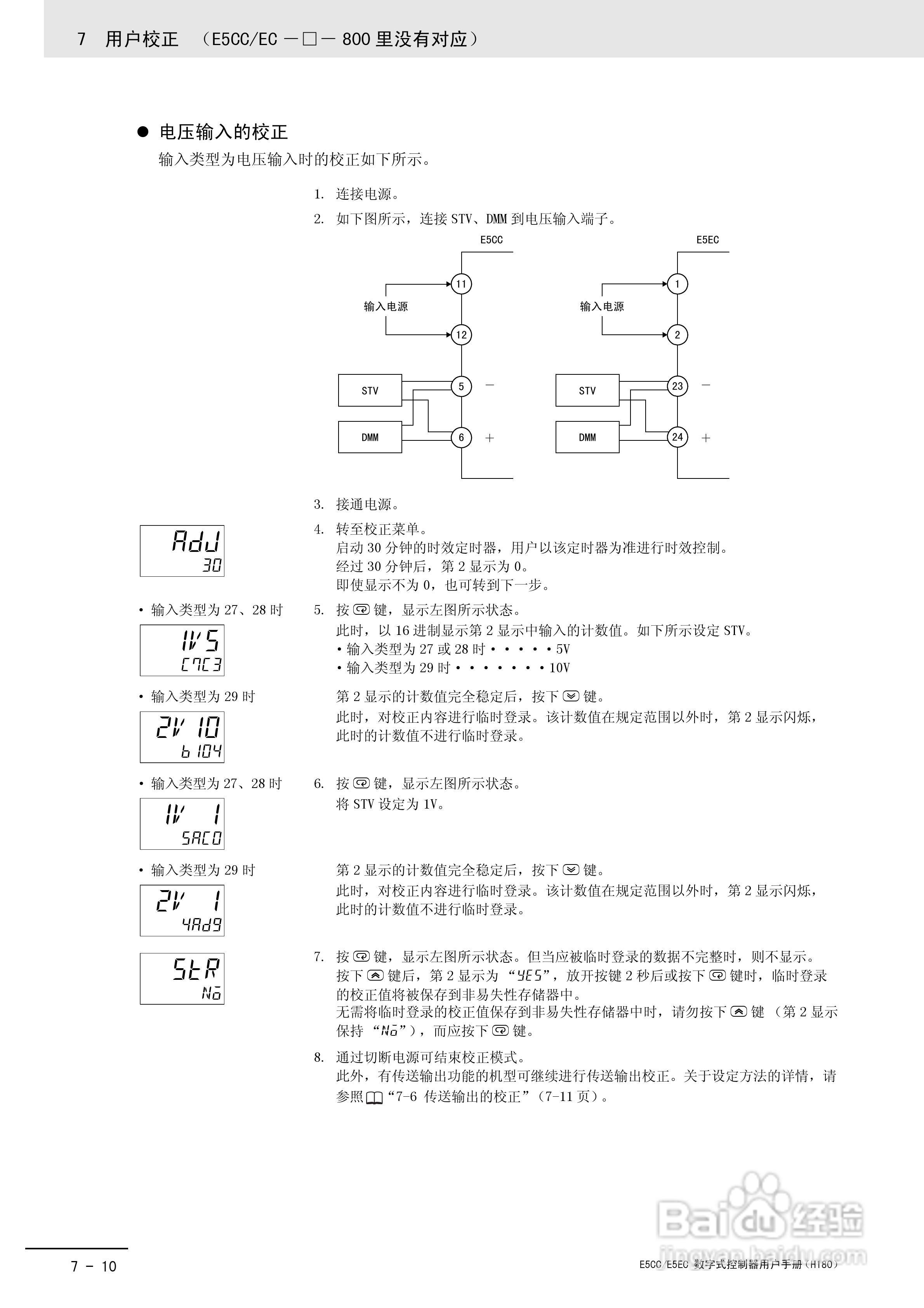 欧姆龙温控器E5CC-E5EC操作手册:[28]