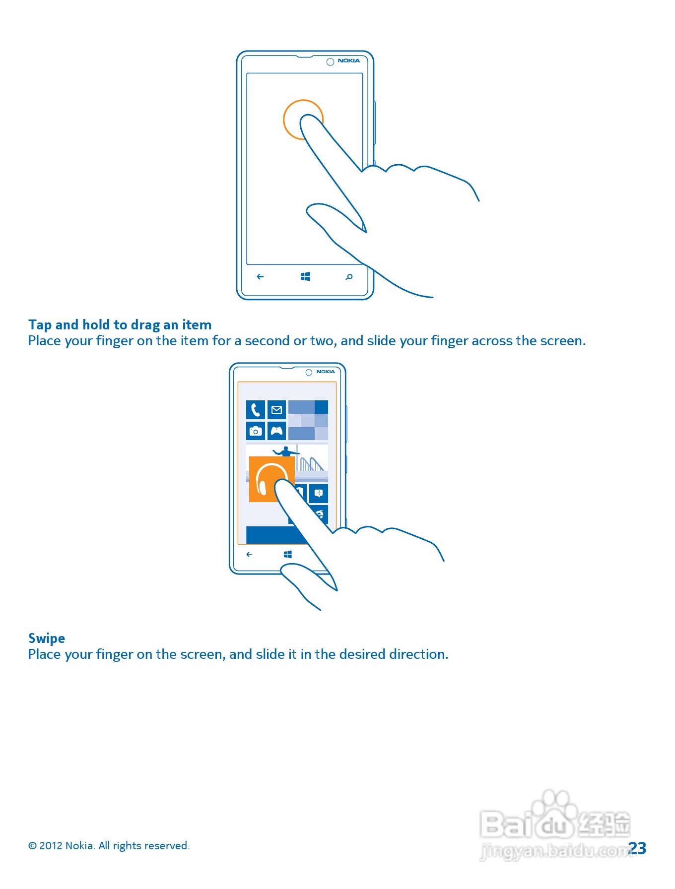 诺基亚Nokia Lumia 820手机使用说明书:[3]