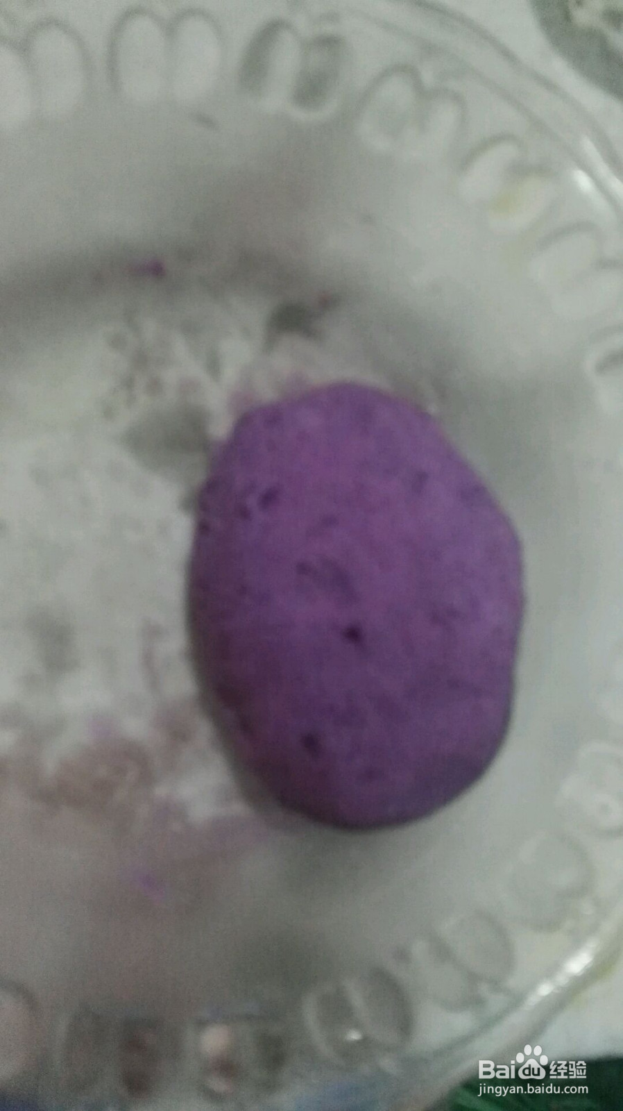 紫薯芝麻饼的做法