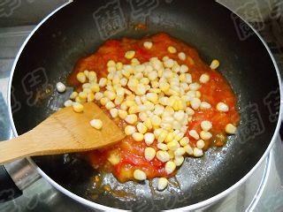茄汁玉米鸡丁