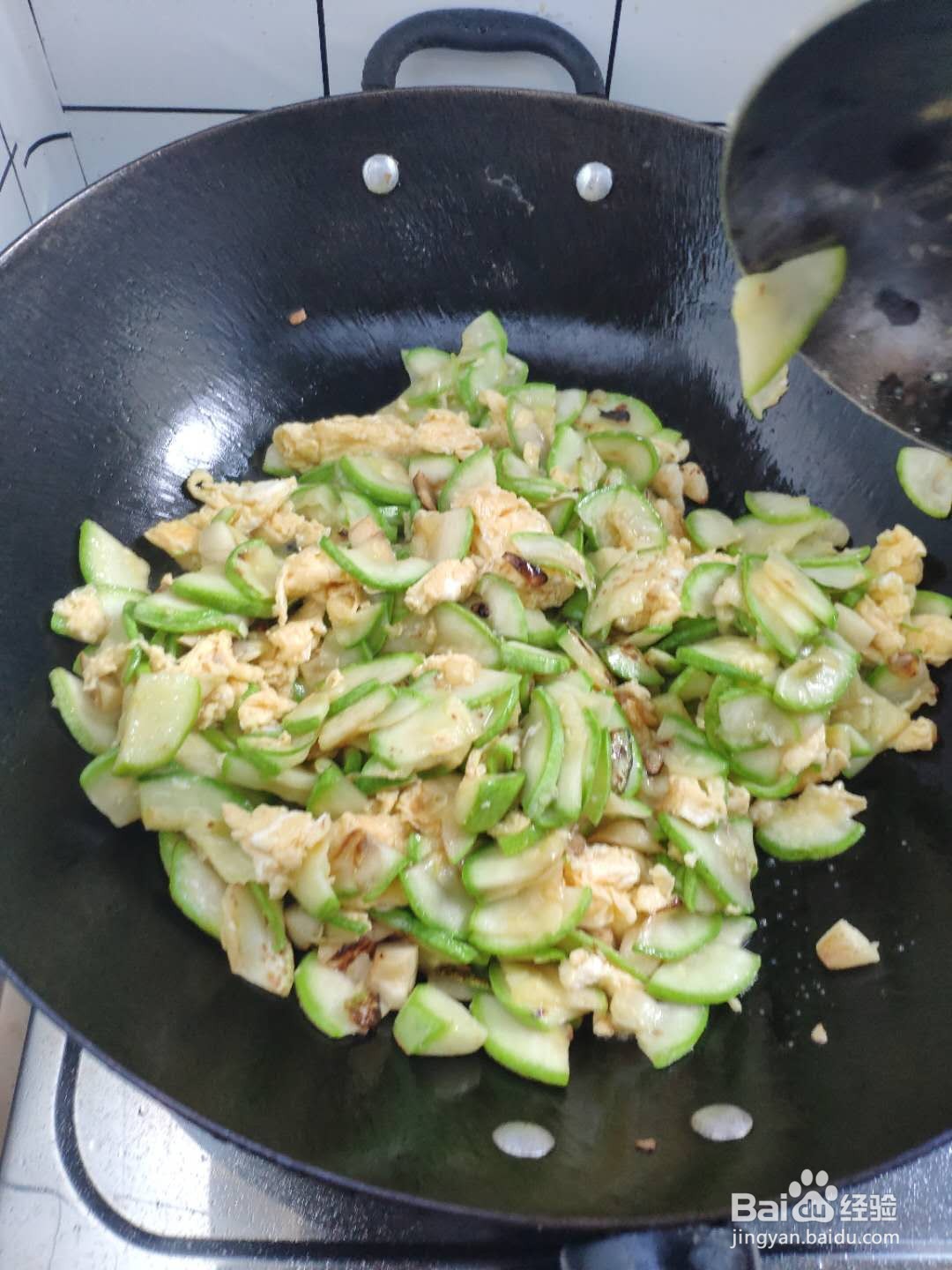 家常快手菜西胡芦炒鸡蛋