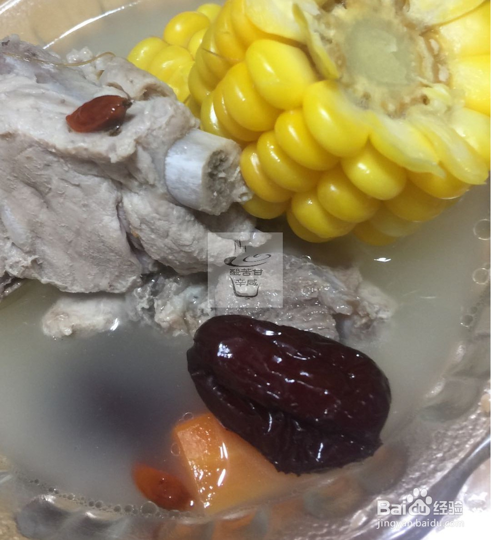 蔬果美食-冬日暖胃玉米脊骨汤的做法