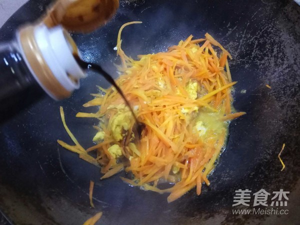 胡萝卜炒鸡蛋