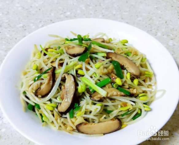 家常菜：炒香菇