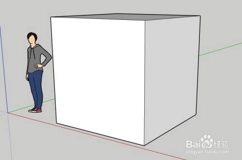 win10系统草图大师su如何绘制一个立方体？