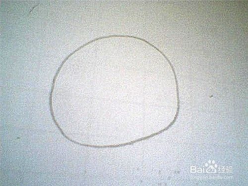 简笔画馅饼的画法 百度经验