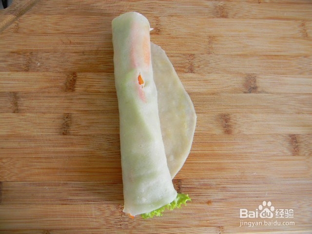 健康美味——薄饼鸭肉卷