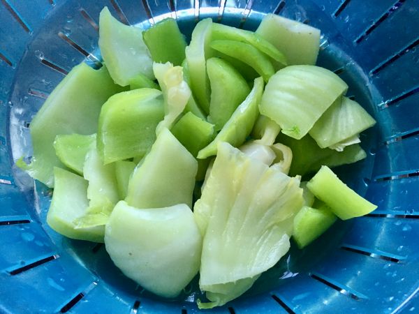 干贝虾米芥菜煲
