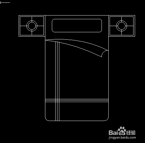 cad怎样绘制床及床头柜