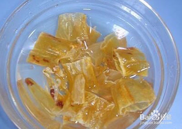 干鱼肚怎么发