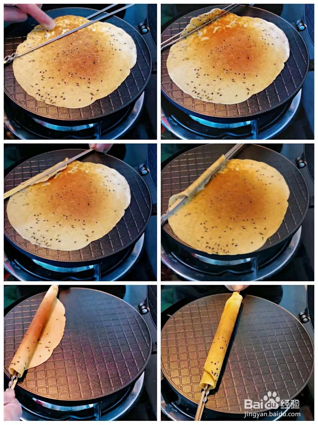 奶香低油蛋卷的做法