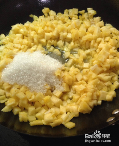 家常小吃：菠萝派