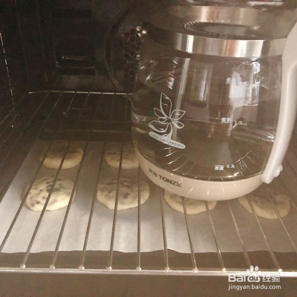 非常简单的蜜豆小面包