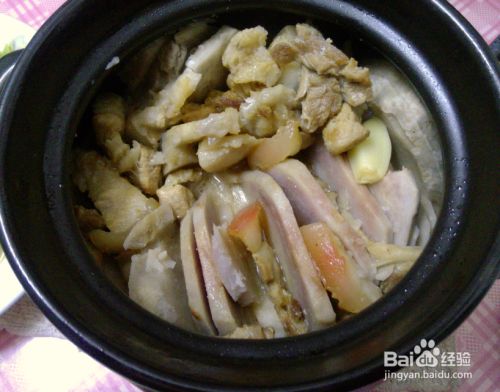 懒人菜之芋头炖肉 百度经验