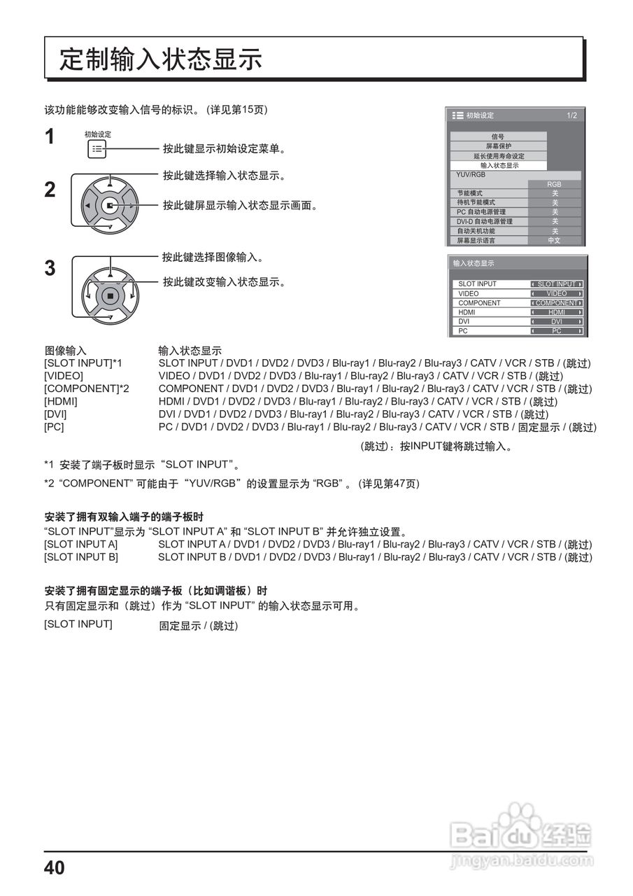 松下TH-65PF20C等离子监视器使用说明书:[4]