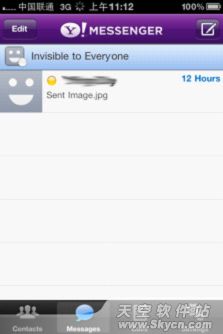 iPhone和电脑用yahoo! Messenger实现视频通话