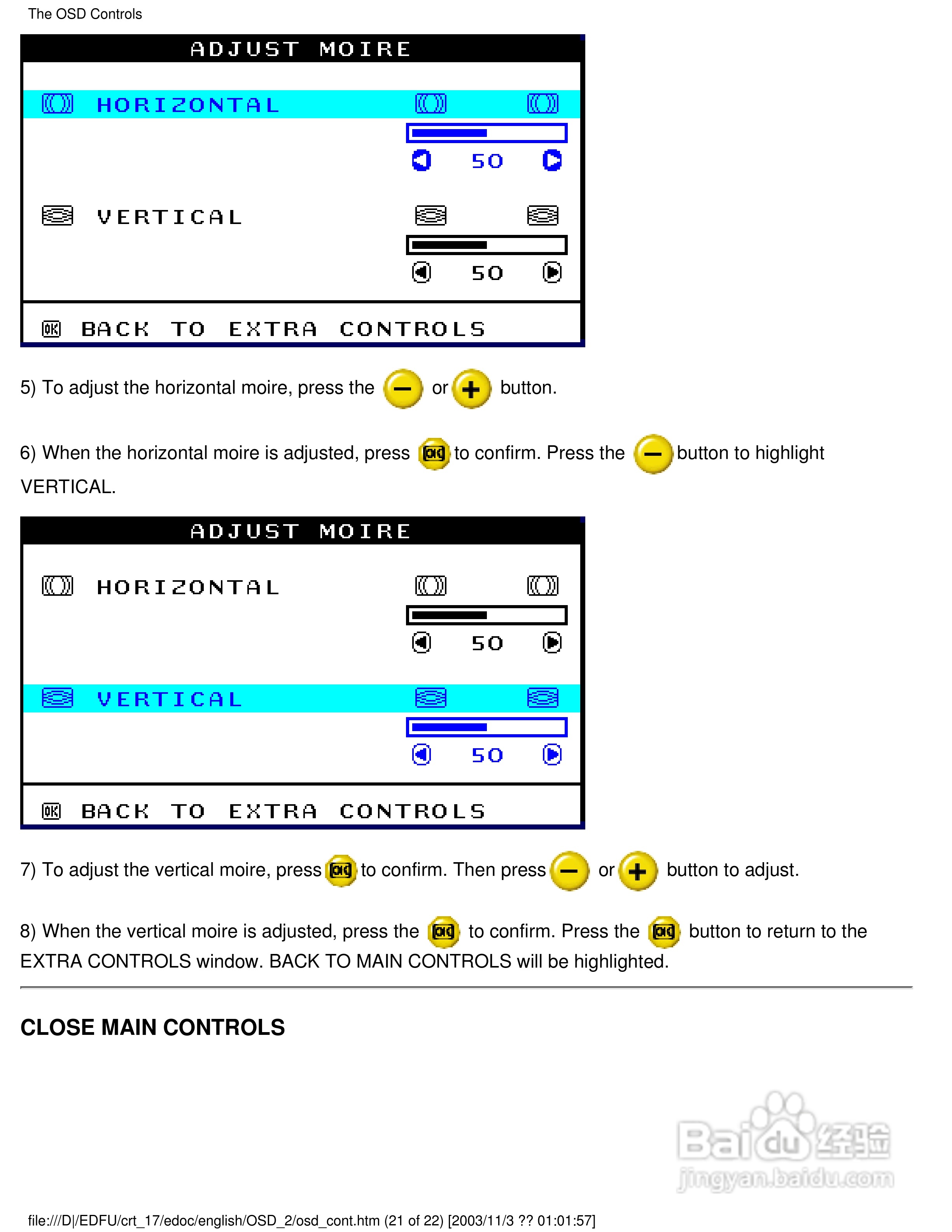 飞利浦107B40彩显使用说明书:[10]