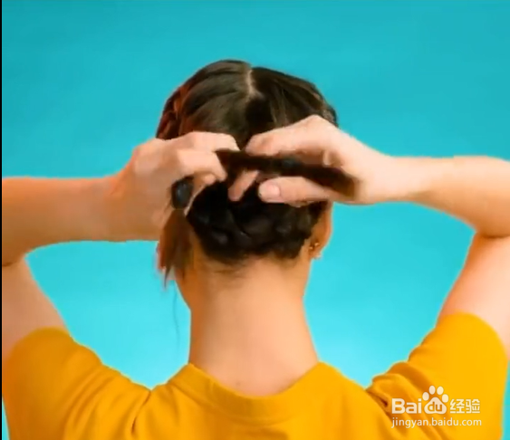 盘头发的小技巧