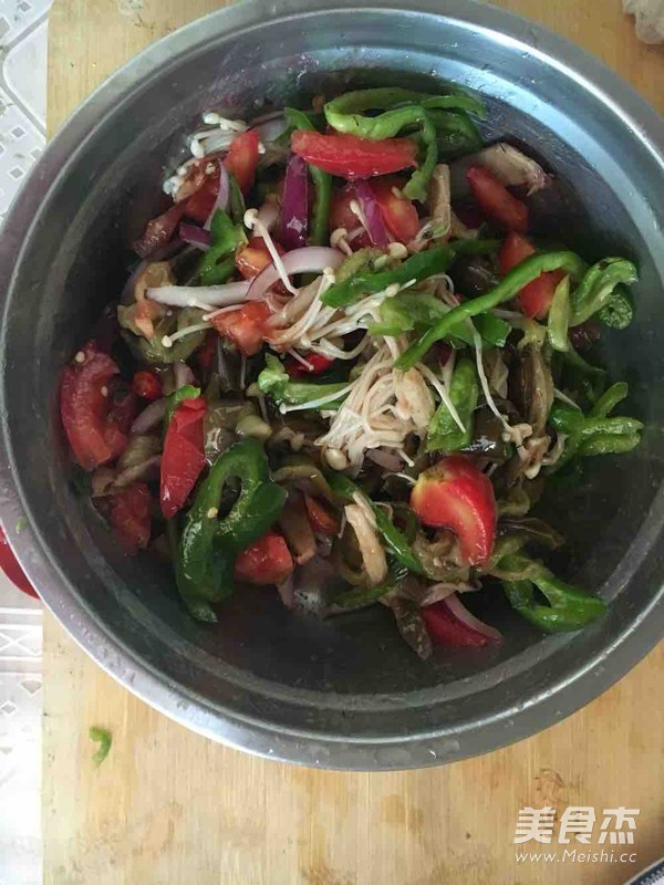 凉拌茄子的做法