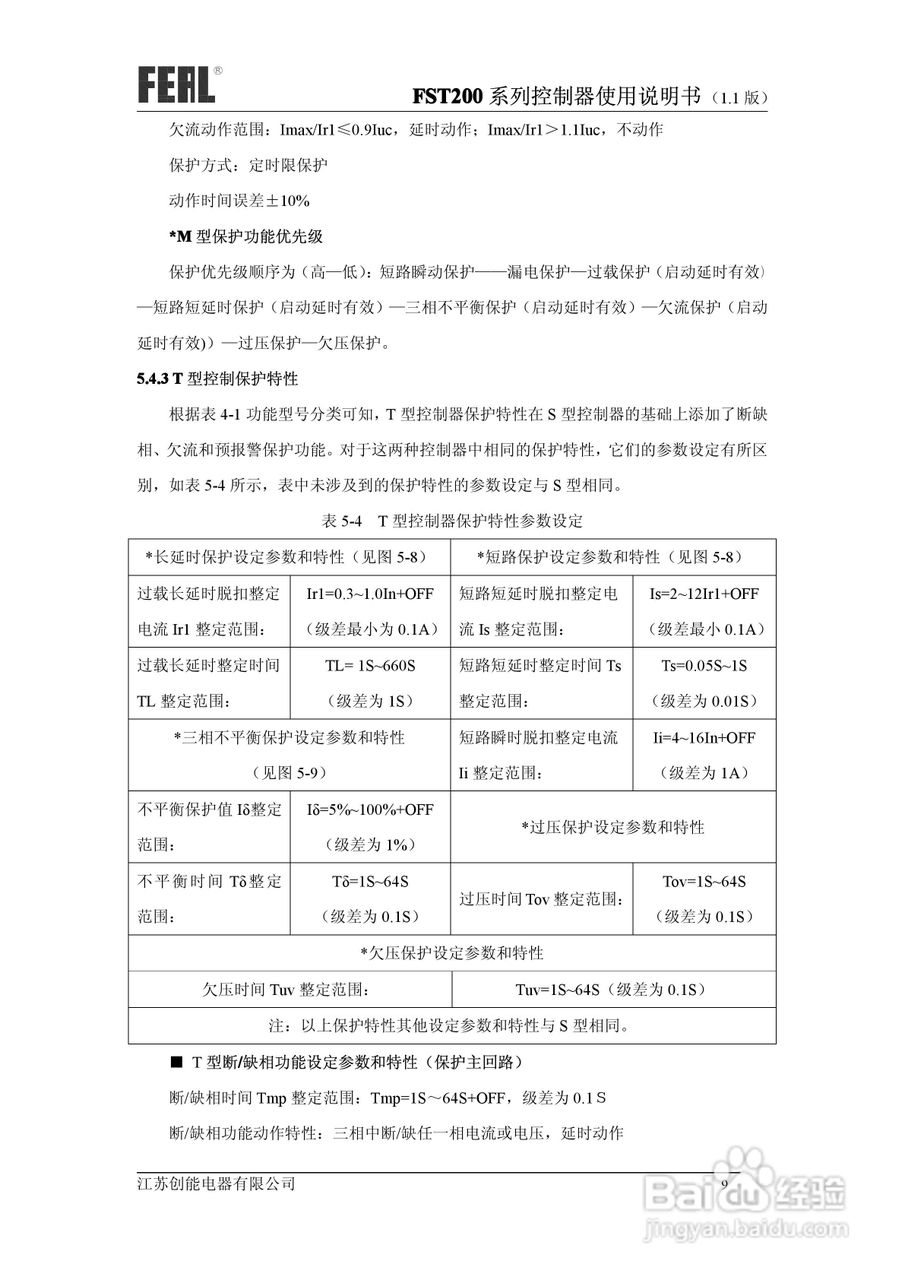FST200系列控制器使用说明书1.1:[2]