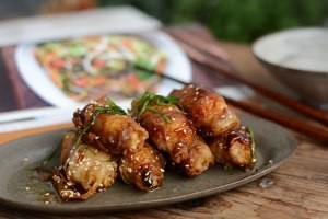 酱烧肥牛饭卷