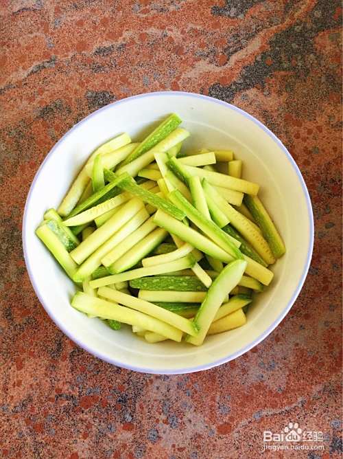 清炒西葫芦的做法