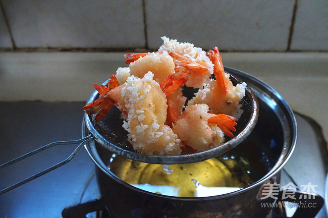 柠檬炸虾排的做法