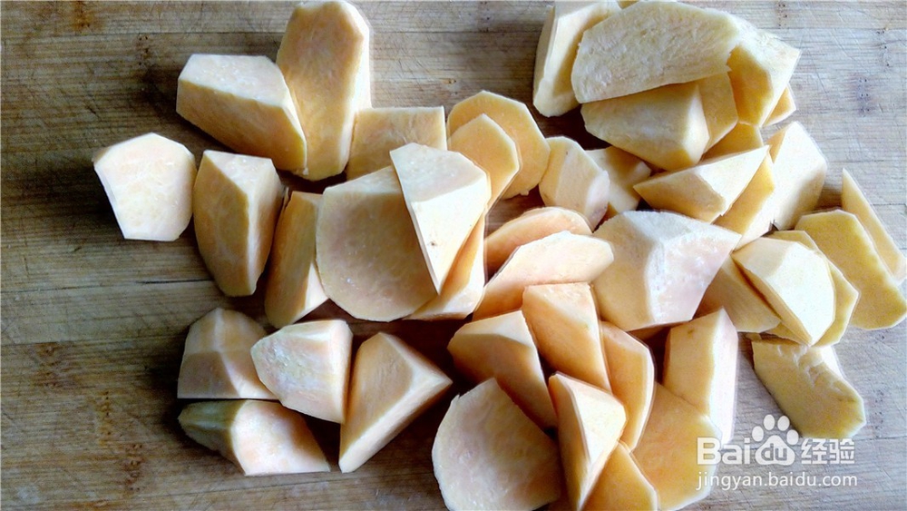 很容易做的拔丝地瓜