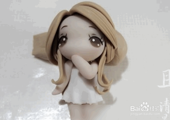 粘土小精灵的简单做法