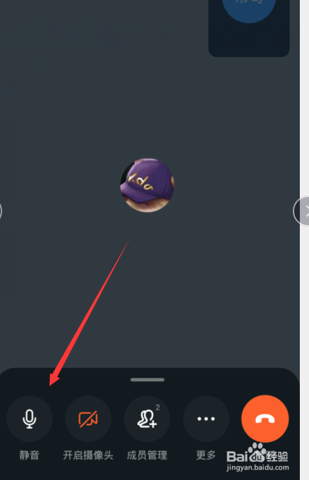 钉钉视频会议怎么关闭麦克风
