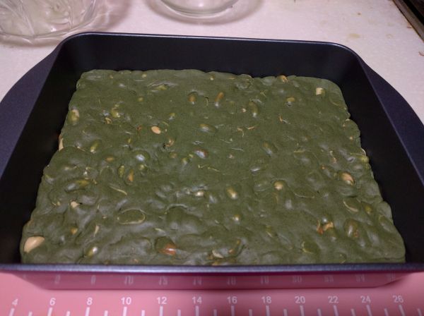 抹茶花生牛轧糖