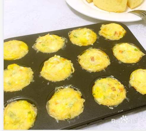 彩蔬芝士蛋糕杯