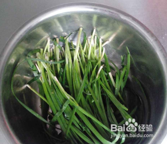 简单好吃的韭菜炒鸡蛋