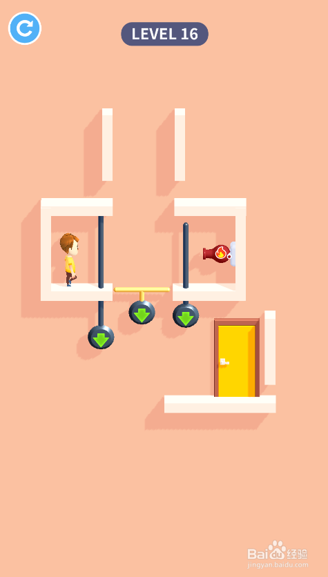 Run Away的LEVEL 16如何过关？