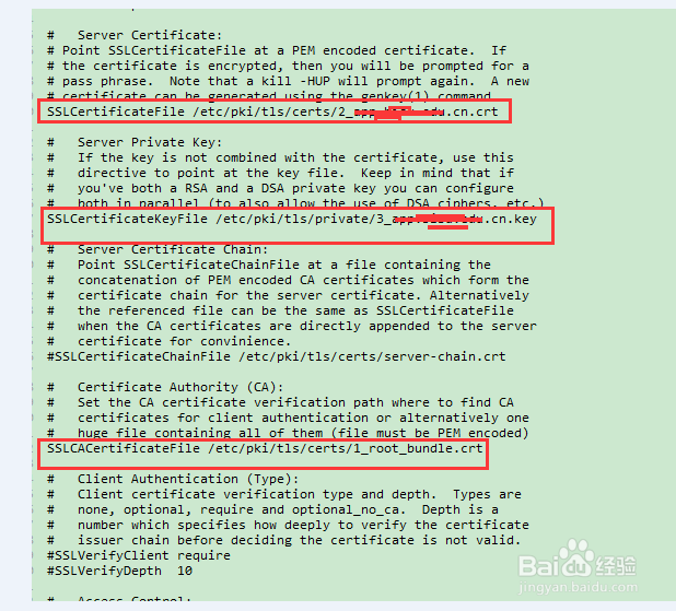 Linux下部署apache+ssl