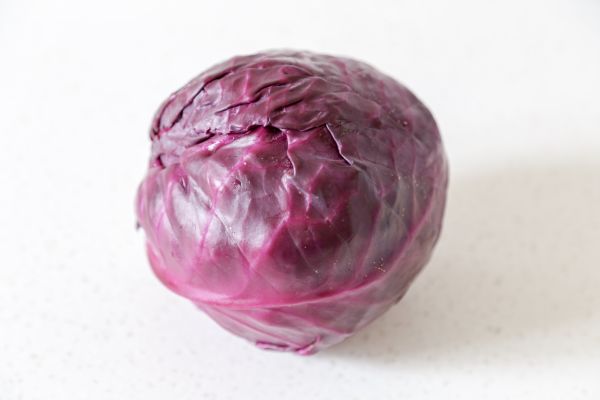 辅食日志 | 紫甘蓝泥米糊(6M+)