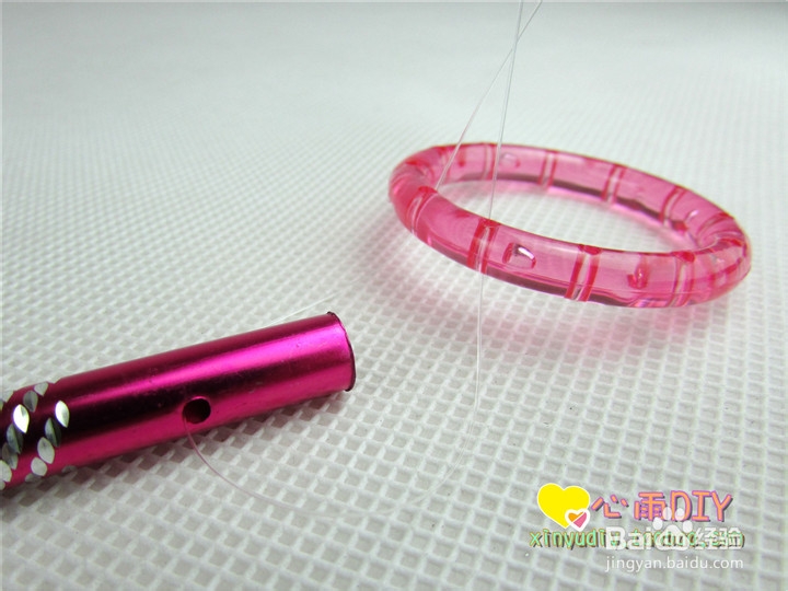 DIY千纸鹤风铃之5—双杆风铃管风铃