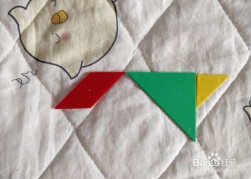 用七巧板智力拼图怎么拼一座(充气)拱门?