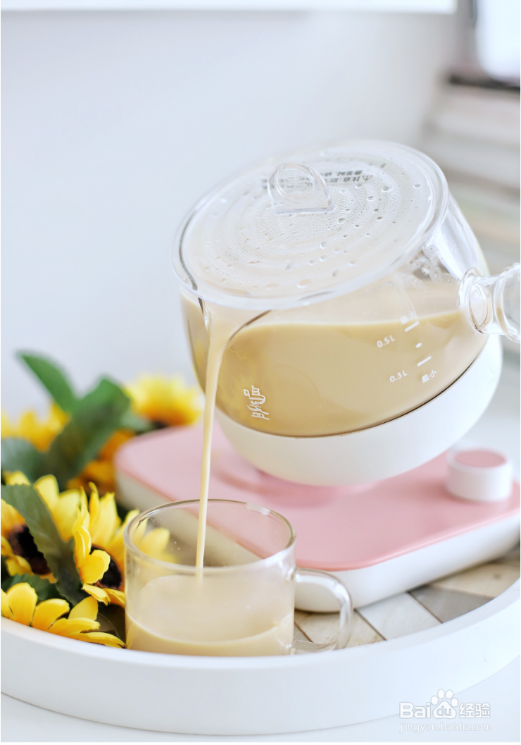 鸣盏养生煮茶器怎么煮奶茶？