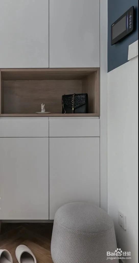 玄关只放鞋柜就落伍了,现在流行这样设计!